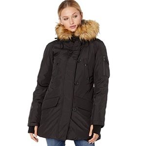S13 Luxe Eskimo Down Parka Black Size Medium